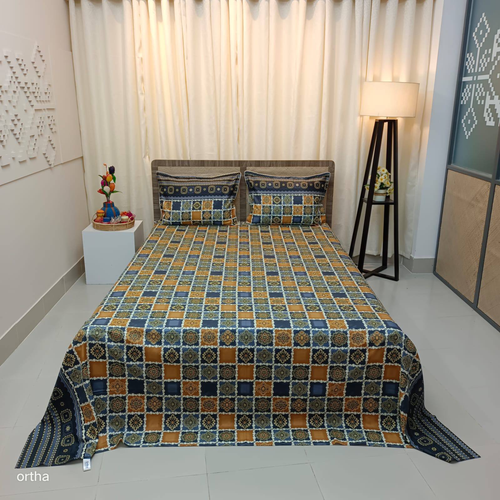OLS Luxury Twill Cotton Bedsheet