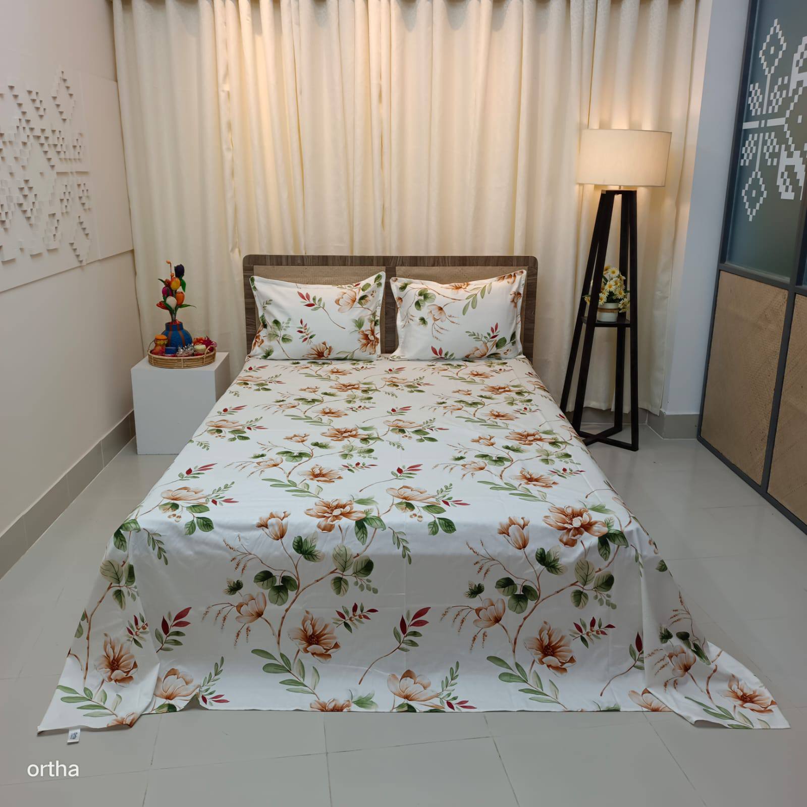 OLS Luxury Twill Cotton Bedsheet
