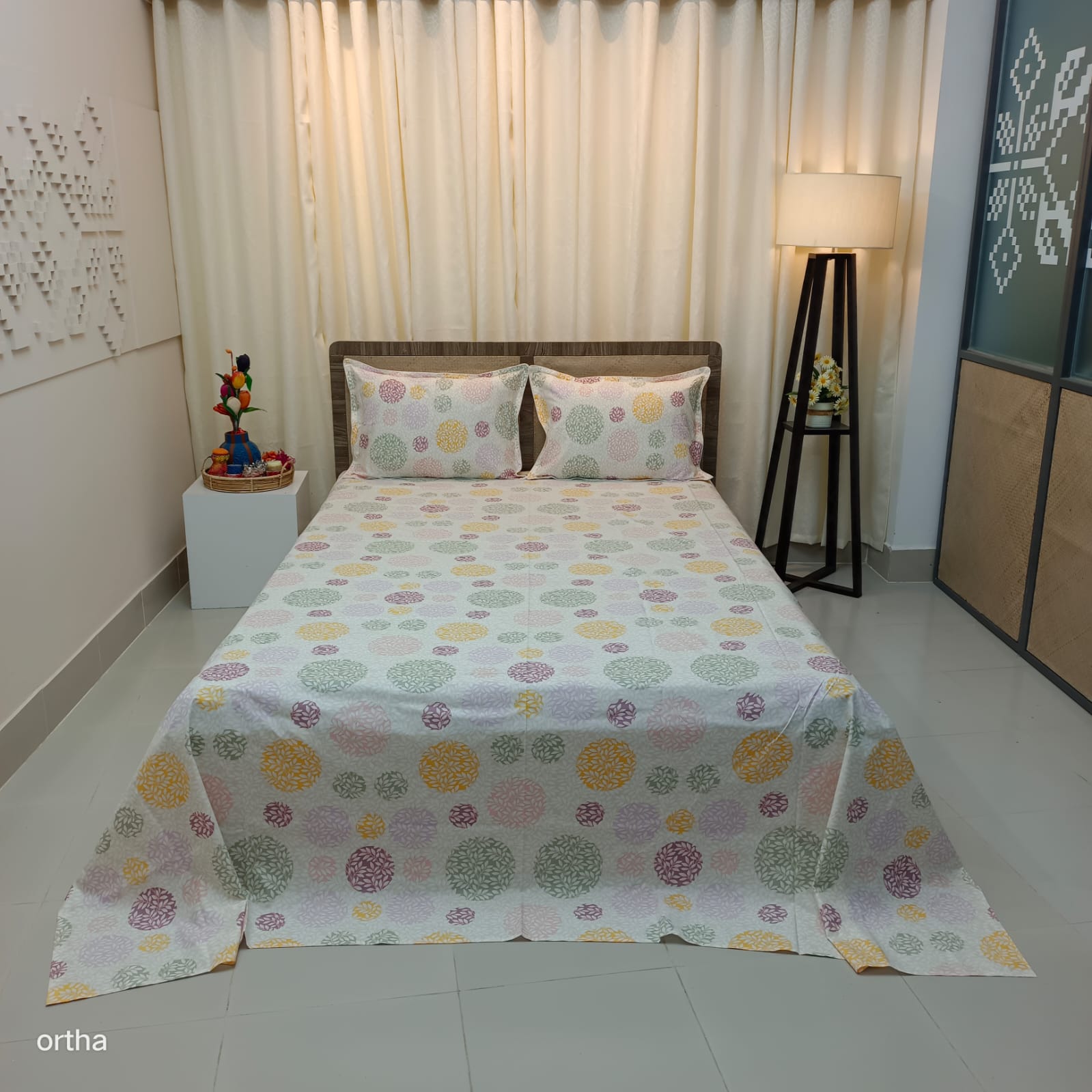 OLS Pure Cotton Bedsheet