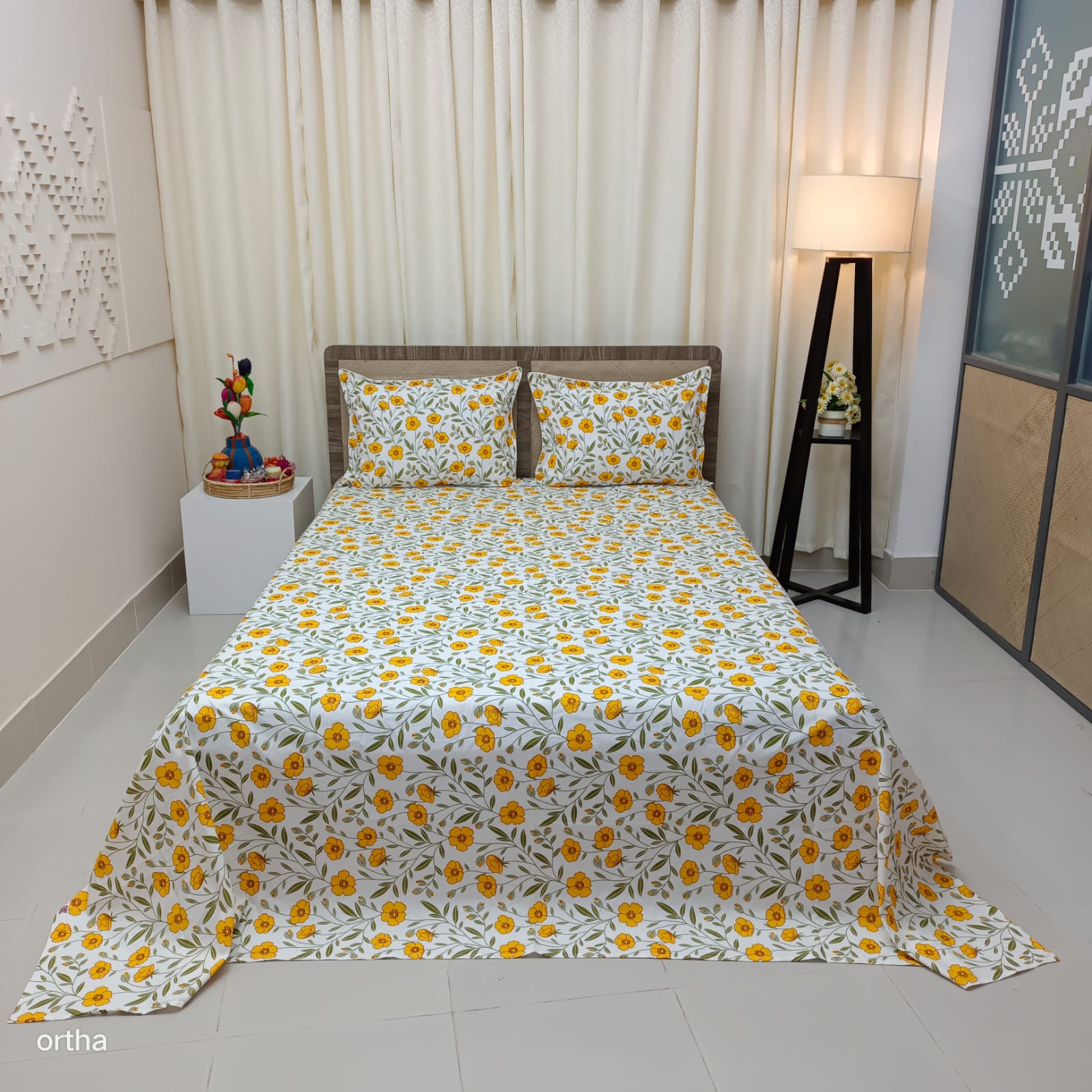 OLS Pure Cotton Bedsheet