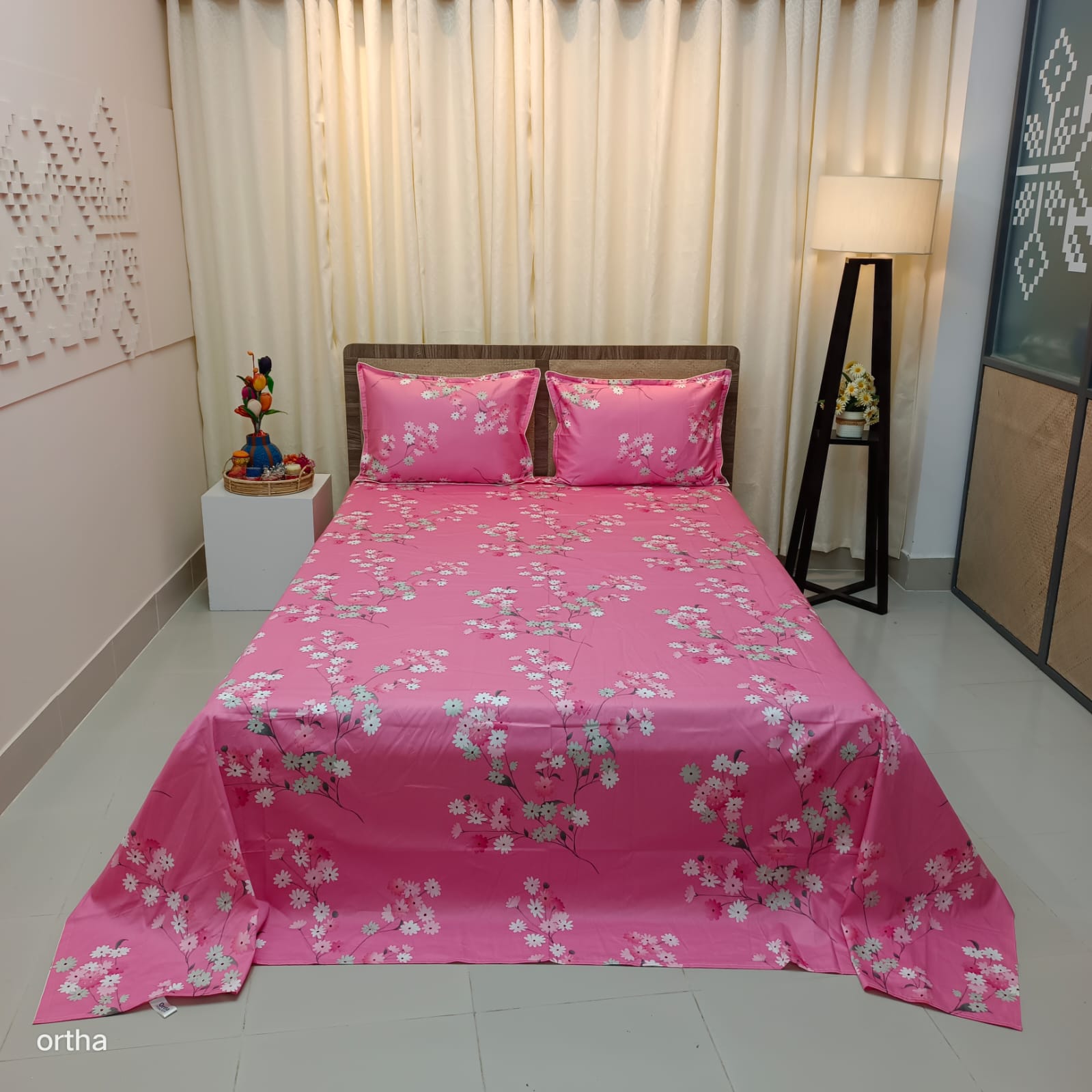 OLS Premium Cotton Bedsheet