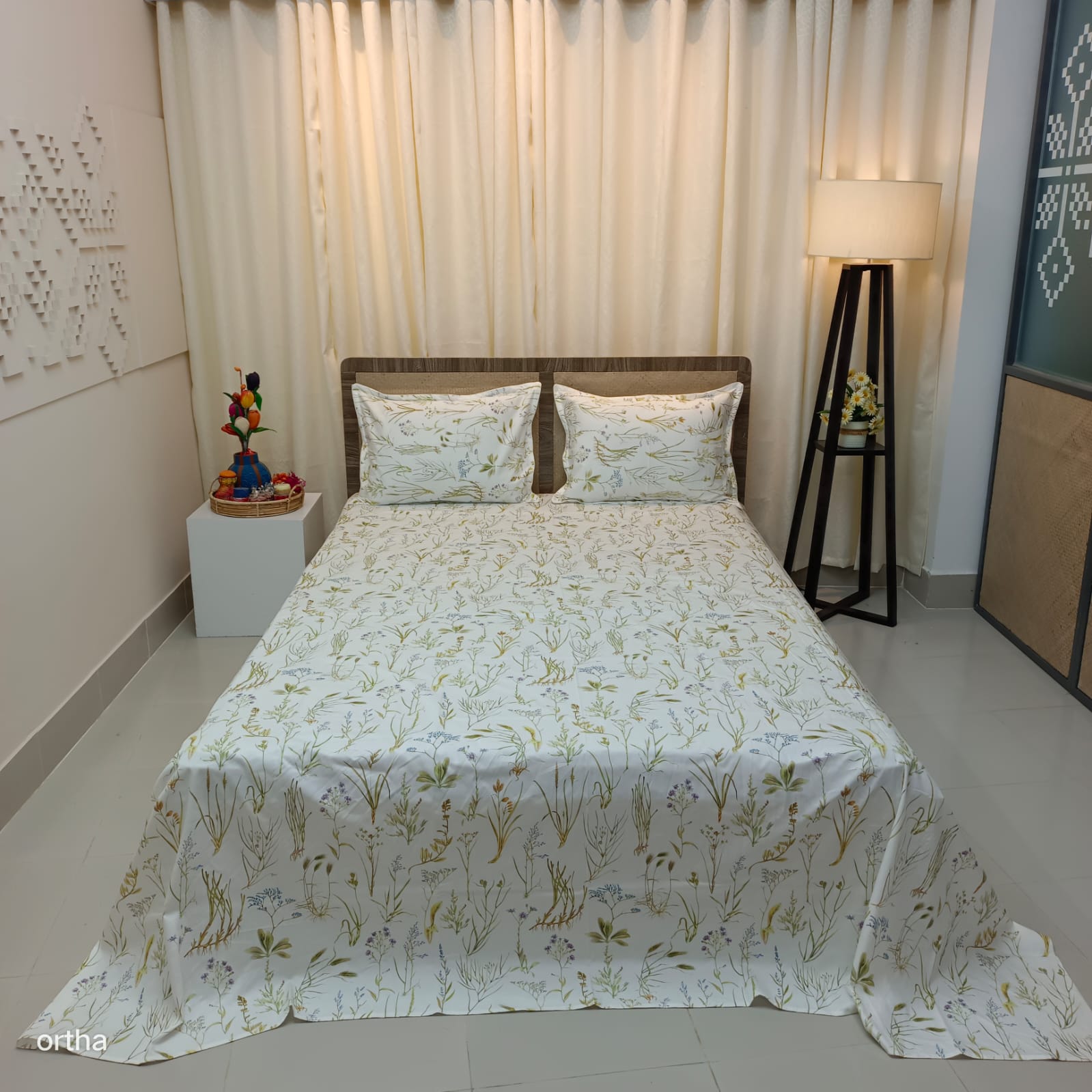 OLS Premium Cotton Bedsheet
