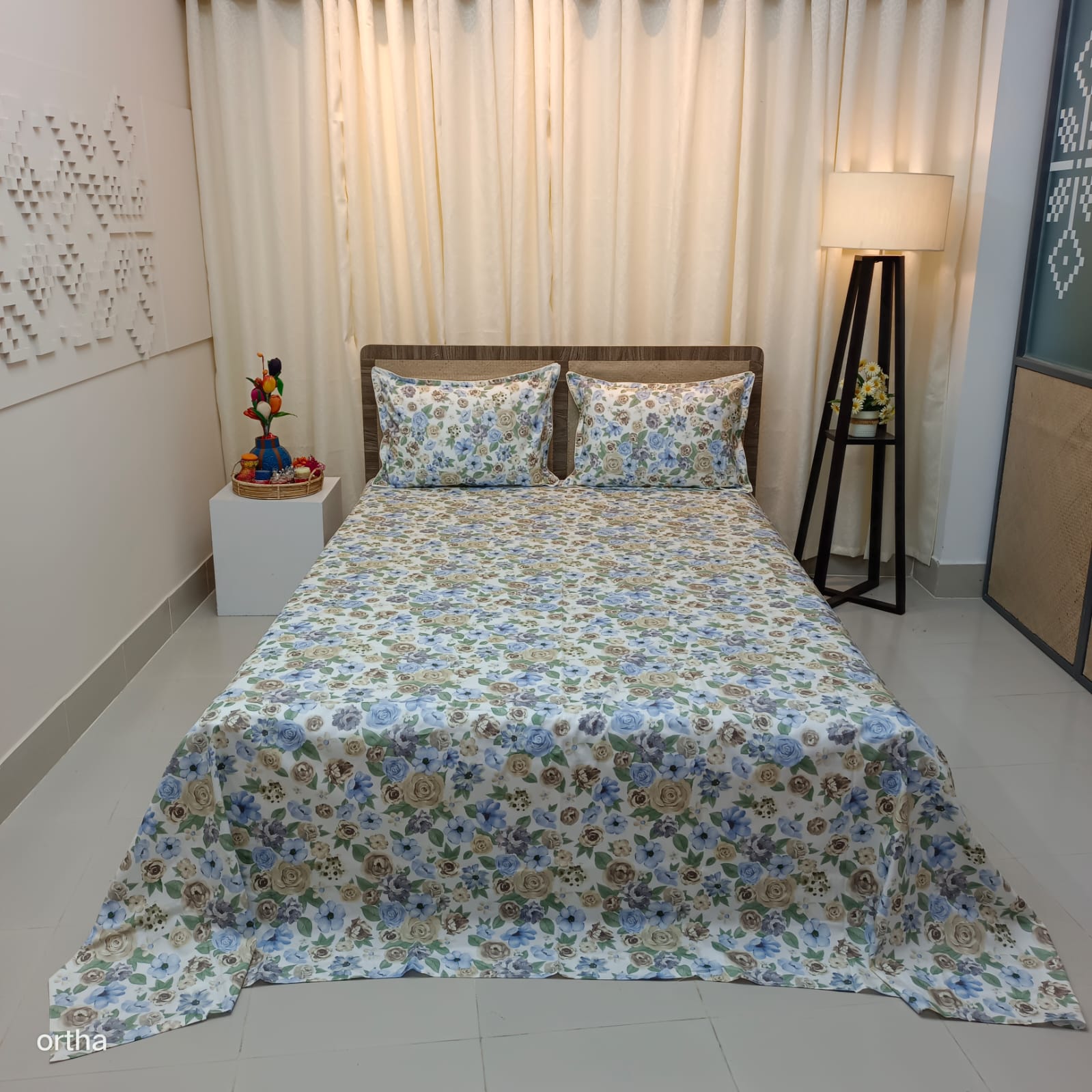 OLS Premium Cotton Bedsheet