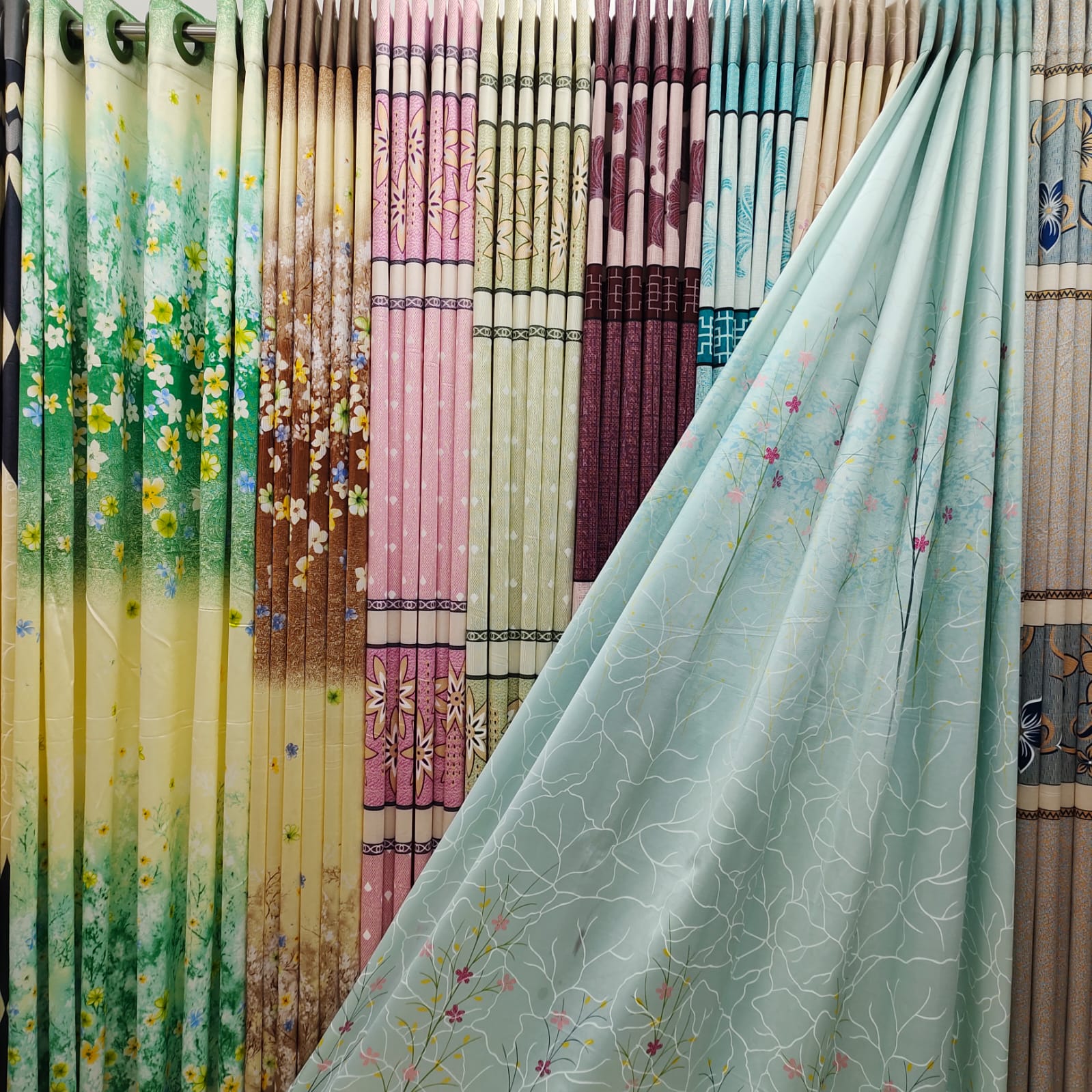 Ortha Luxury Curtain - Sky Orchid - 6 Kuchi