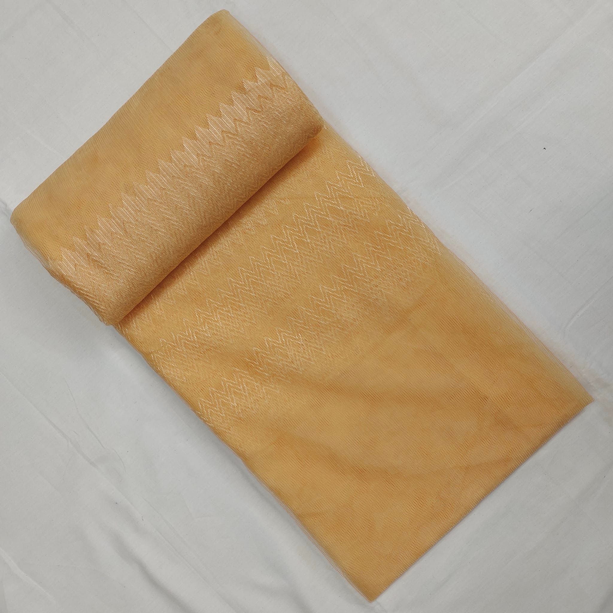 Ortha Crush Net (6/7 Feet) – King Size - Stylish - Cream