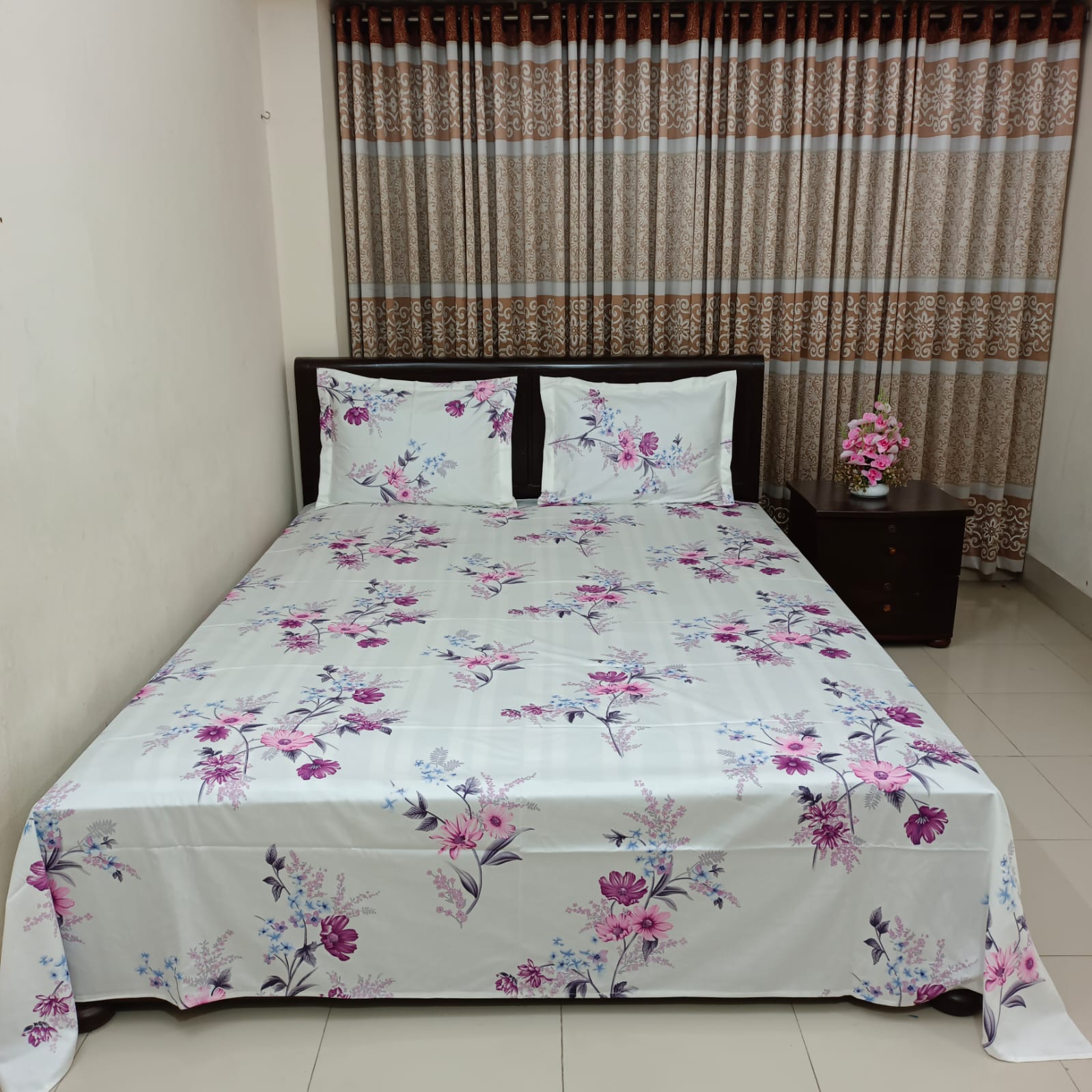 30/30 Count Luxury Exclusive Ortha Bedsheet – King Size