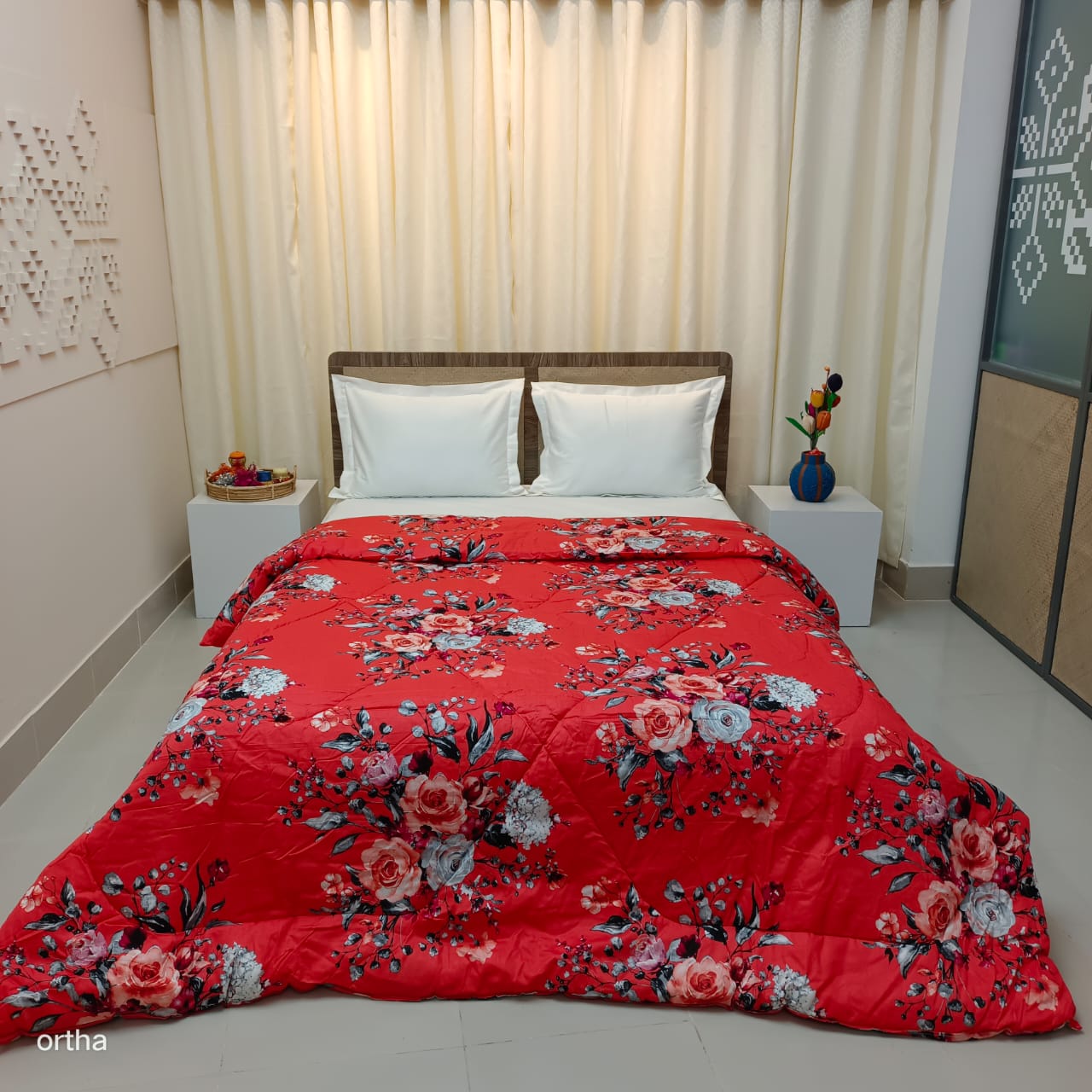 Finest Quality King Size Ortha Luxury Comforter (7 X 7.5 Feet) - Feather Touch Padding – P Misti