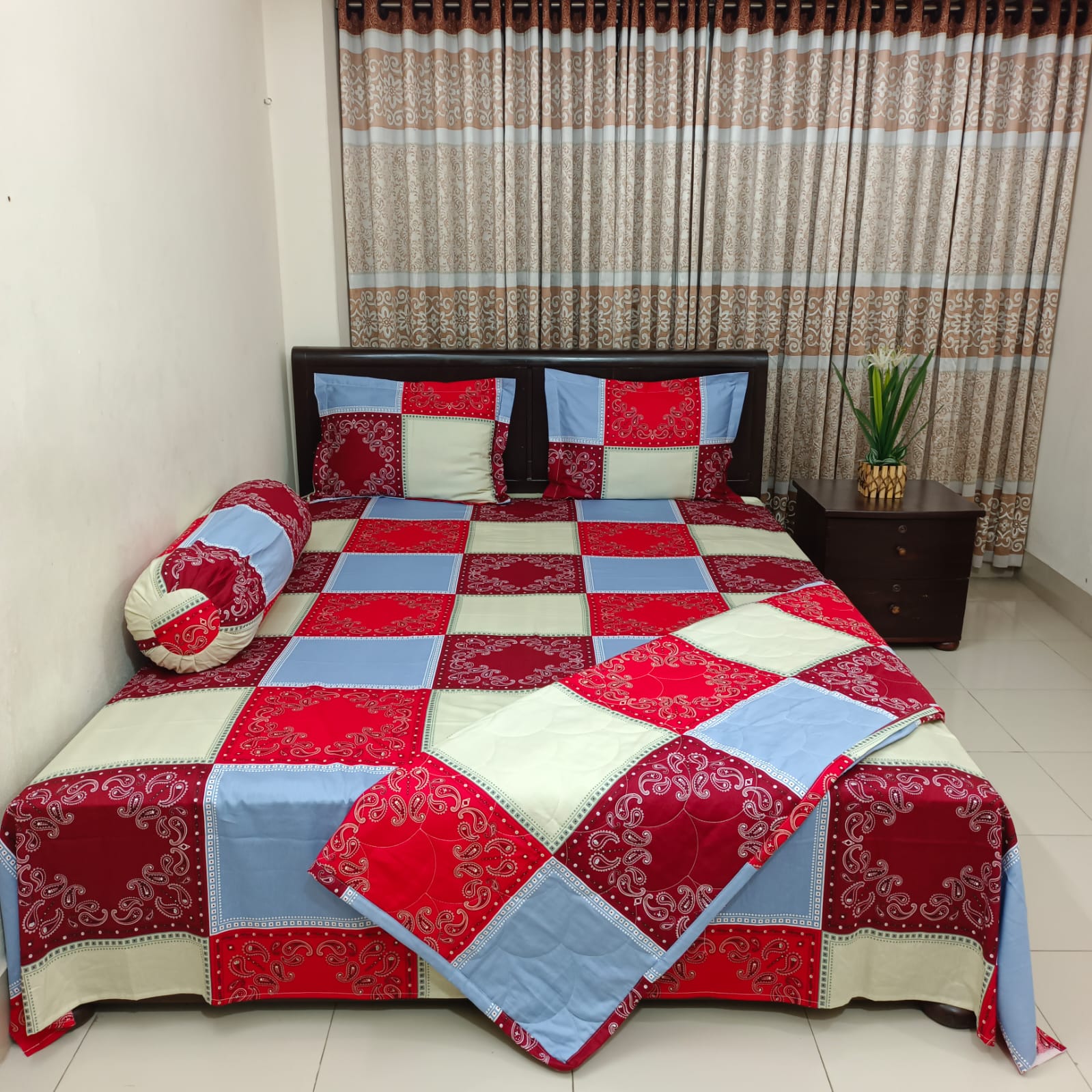 Ortha Premium 5 Pecs AC Quilt Set – King Size