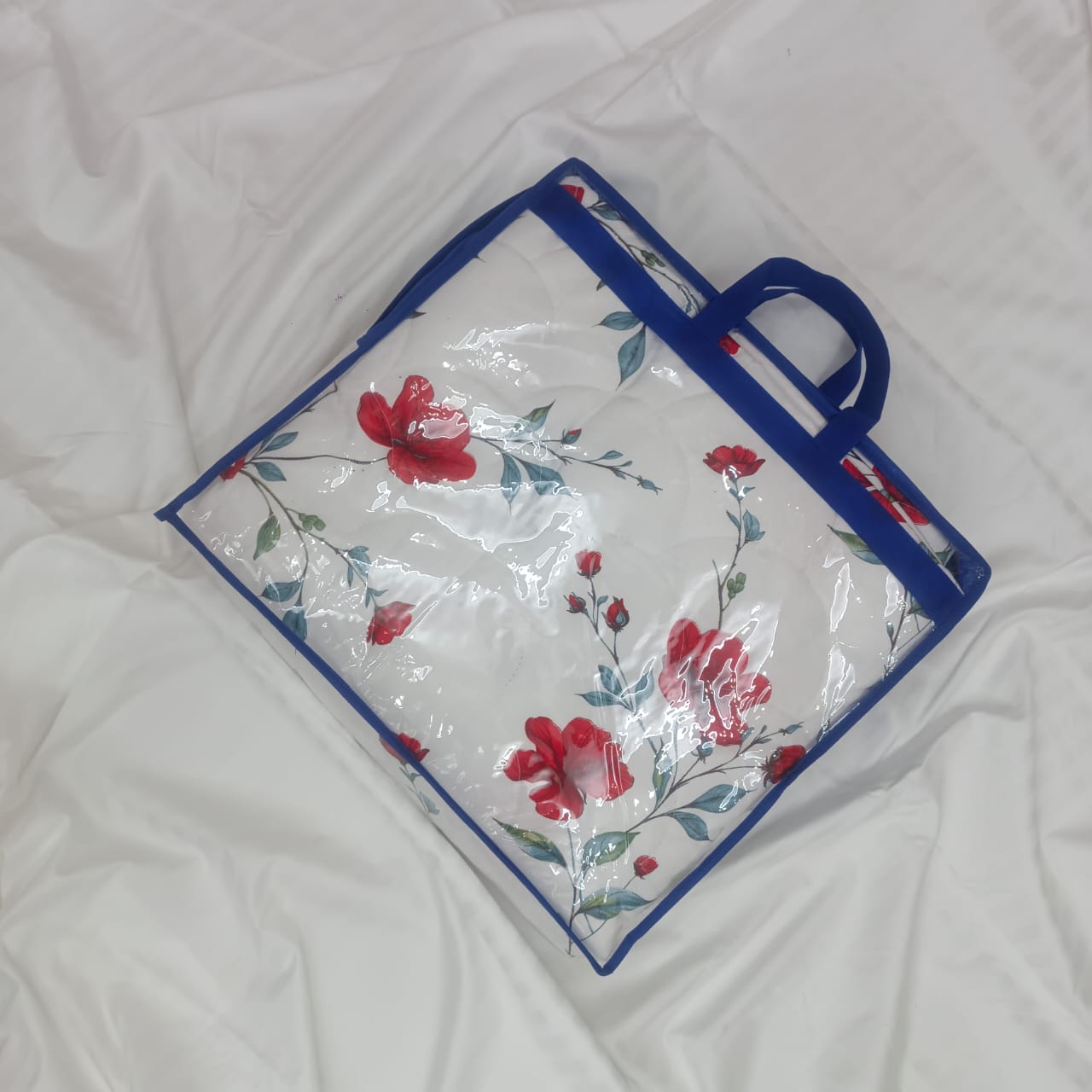 Ortha Exclusive AC Quilt – King Size (7/7.5 Feet) – Red Rose